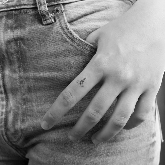 Tiny Mother And Child Symbol Temporary Tattoo - Set of 3