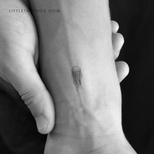 Jellyfish Temporary Tattoo - Set of 3