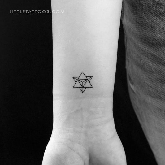 Merkaba Temporary Tattoo (Set of 3)