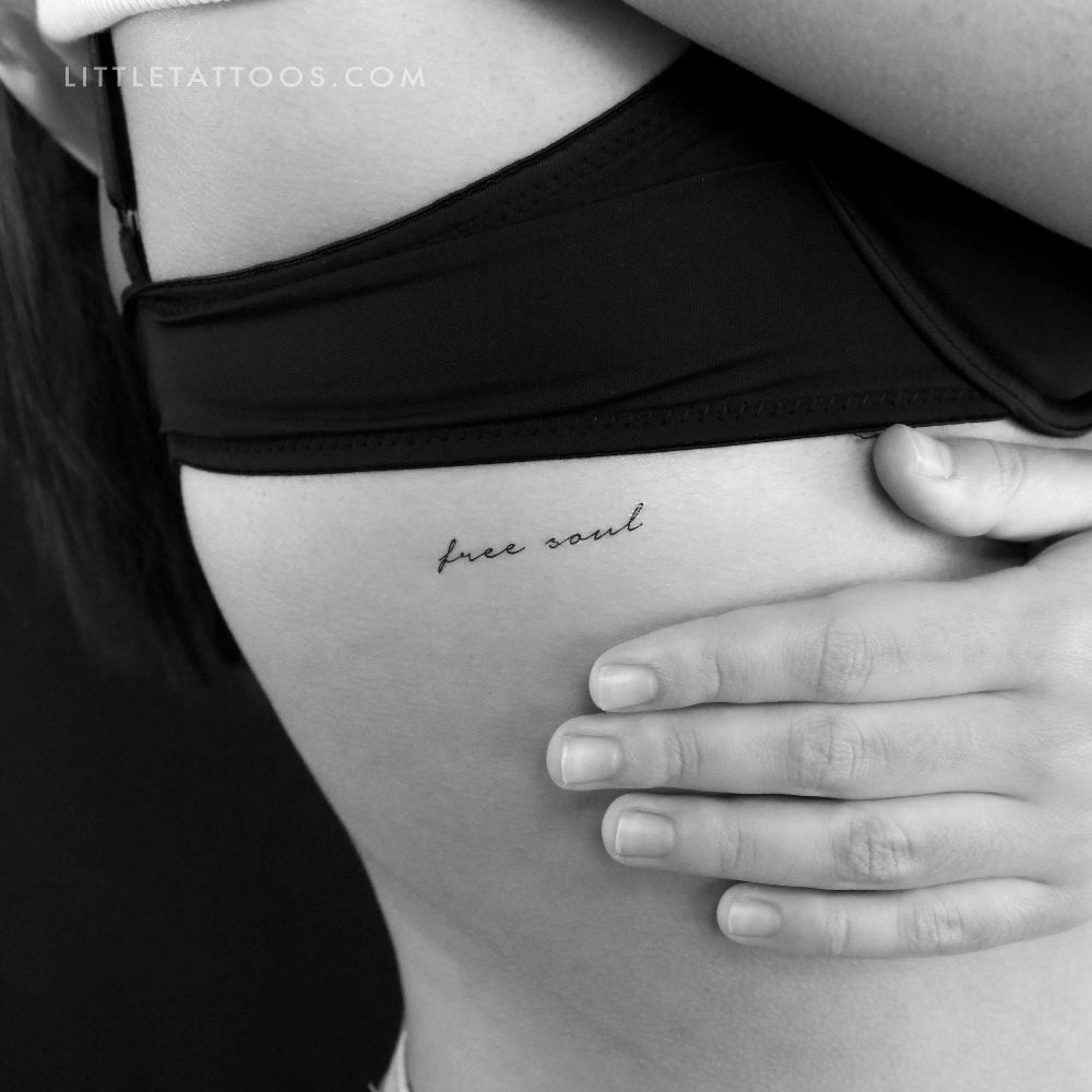 Free Soul Temporary Tattoo - Set of 3