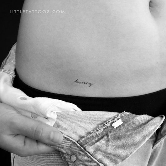 Tatuaje temporal de miel - Juego de 3