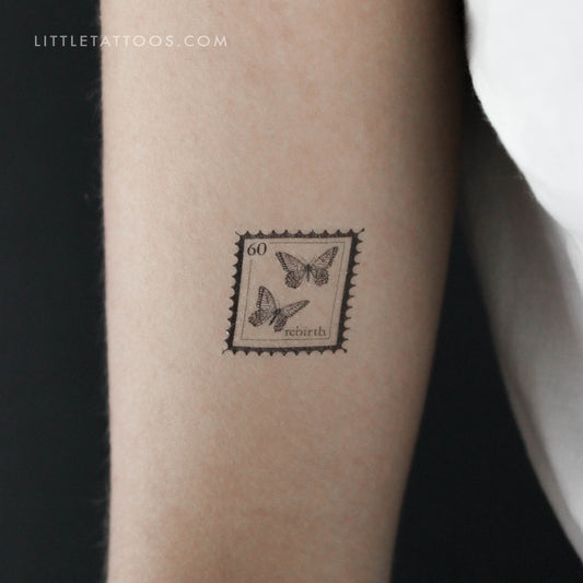 Tatuaje temporal de mariposa - Juego de 3