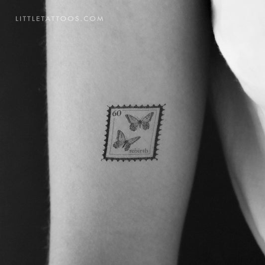 Tatuaje temporal de mariposa - Juego de 3