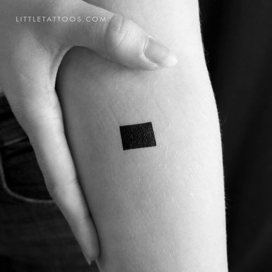 Tatuaje temporal del mapa de Colorado (juego de 3)