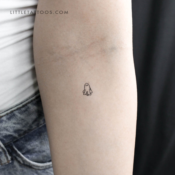 Little Ghost Temporary Tattoo - Set of 3