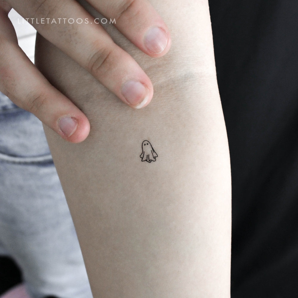 Little Ghost Temporary Tattoo - Set of 3