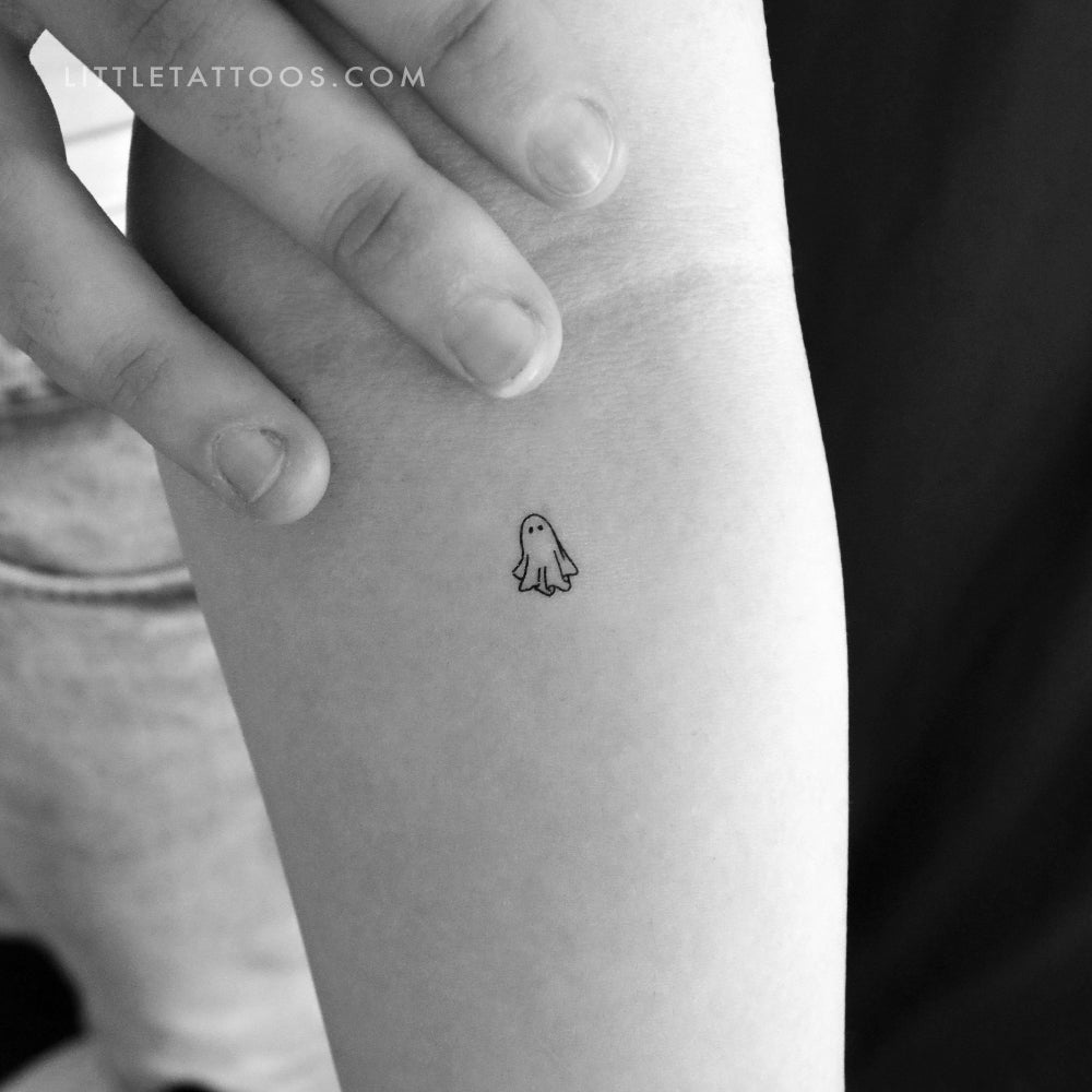 Little Ghost Temporary Tattoo - Set of 3