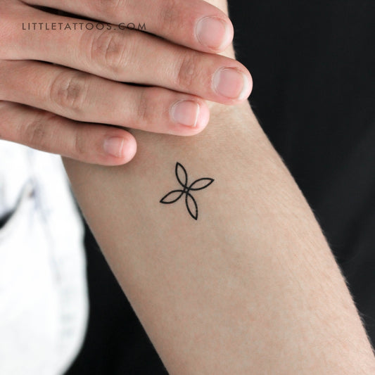 Tatuaje temporal de la cruz de Bowen (juego de 3)