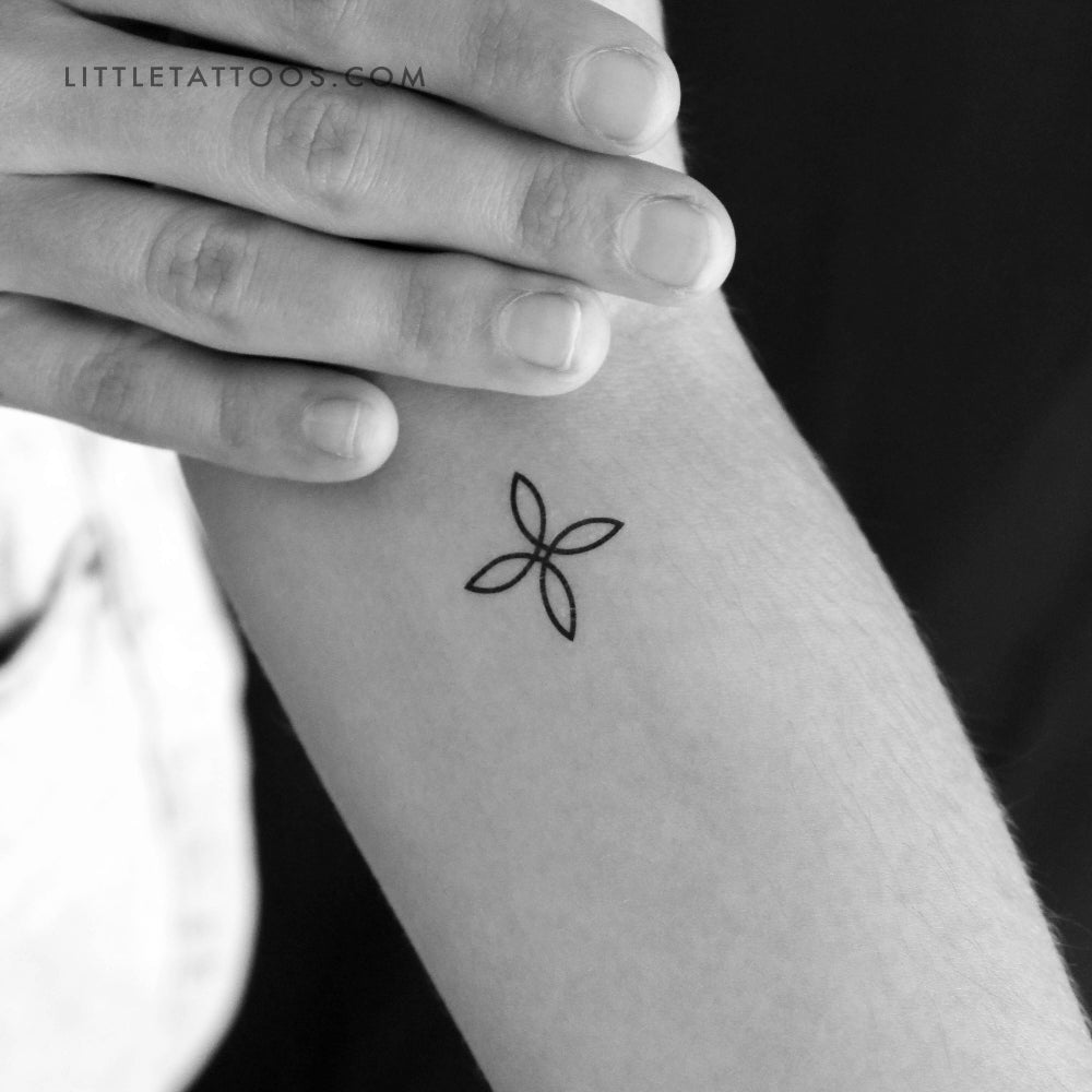 Tatuaje temporal de la cruz de Bowen (juego de 3)