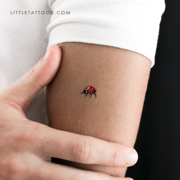 Ladybird Temporary Tattoo - Set of 3