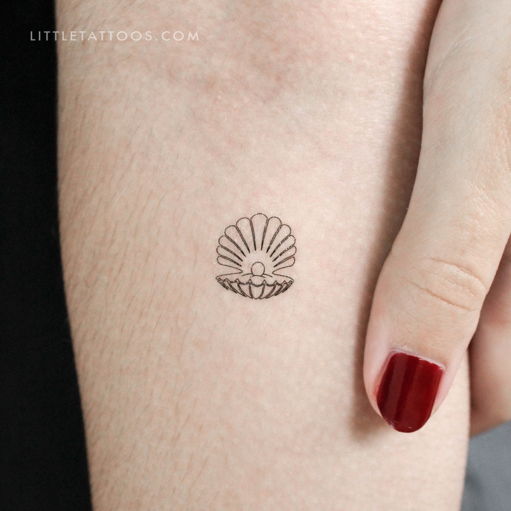 Seahell Temporary Tattoo - Set of 3