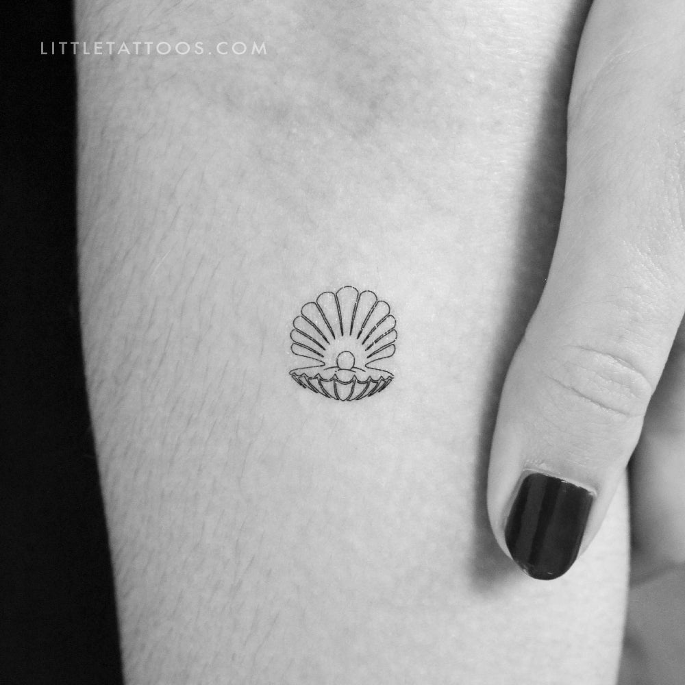 Seahell Temporary Tattoo - Set of 3