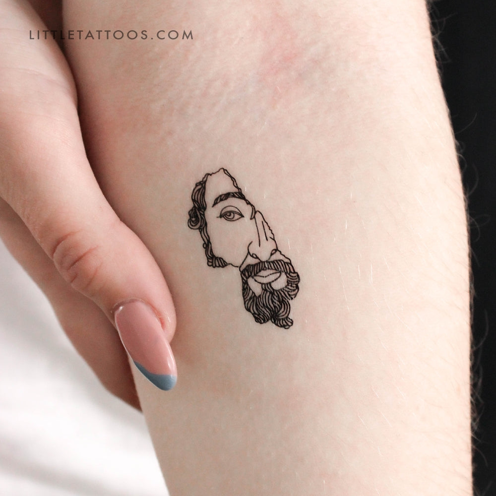 Tatuaje temporal de Marco Aurelio - Juego de 3