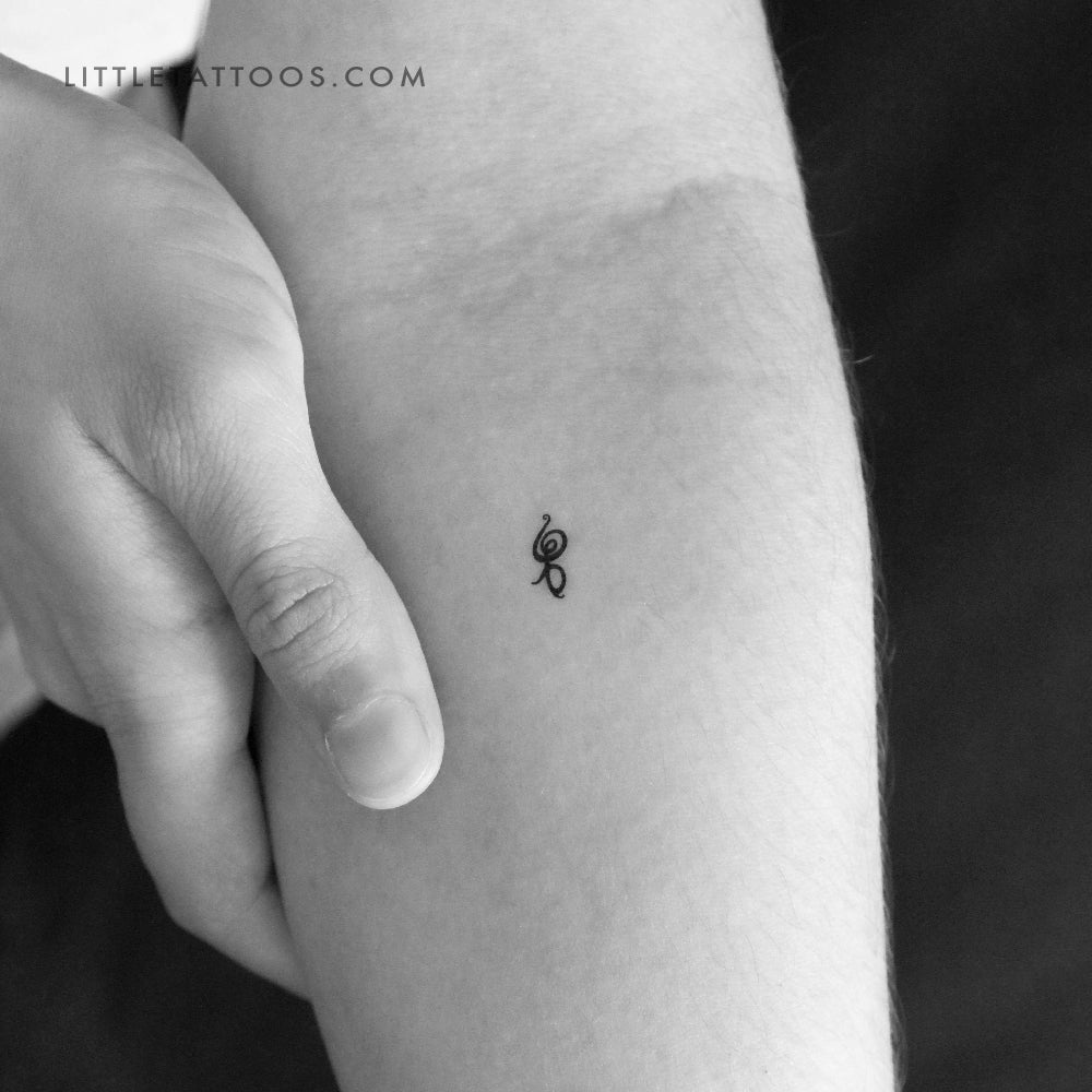 Hakuna Matata Symbol Temporary Tattoo - Set of 3