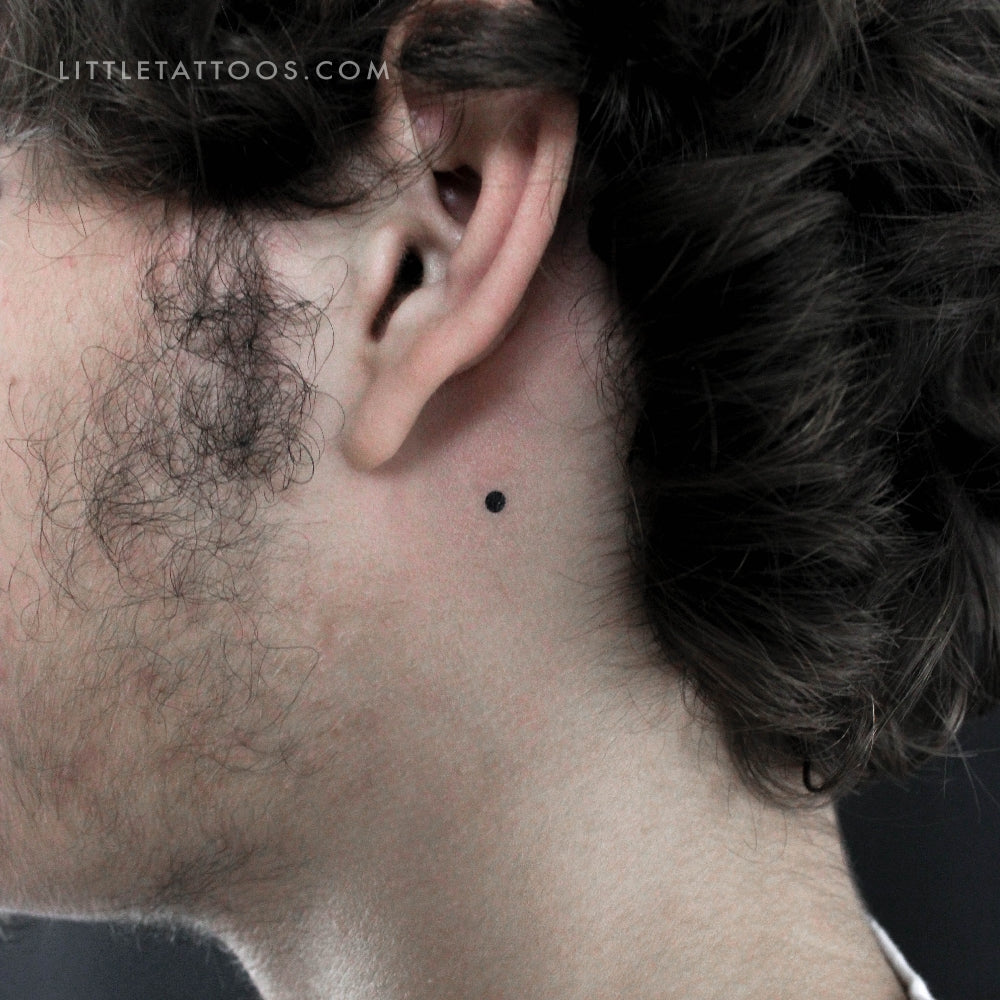 Tatuaje temporal en braille A - Juego de 3