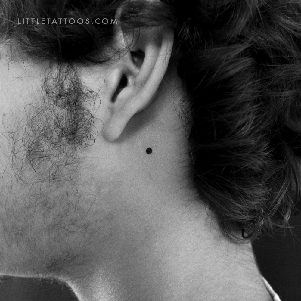 Tatuaje temporal en braille A - Juego de 3