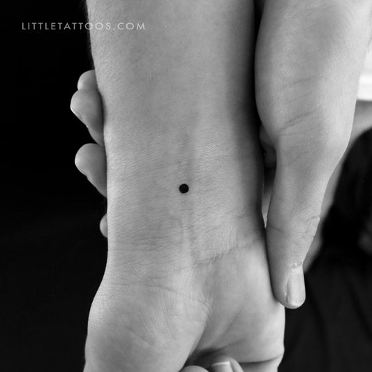 Tatuaje temporal en braille A - Juego de 3