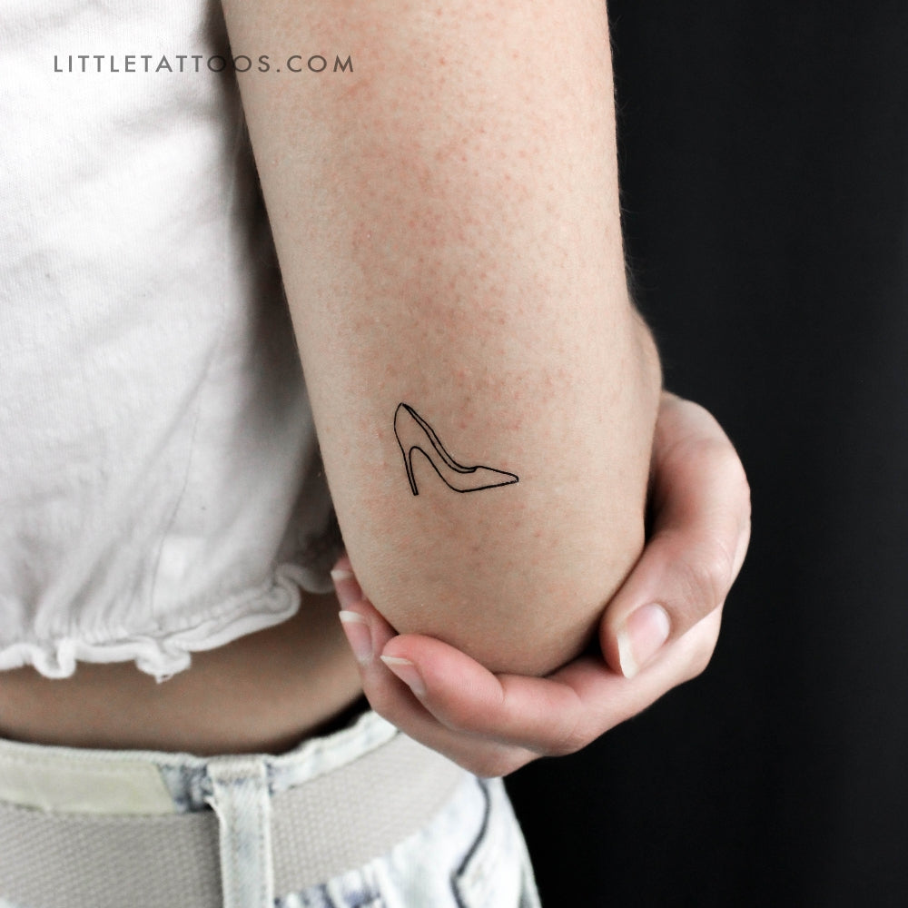 High Heel Temporary Tattoo - Set of 3