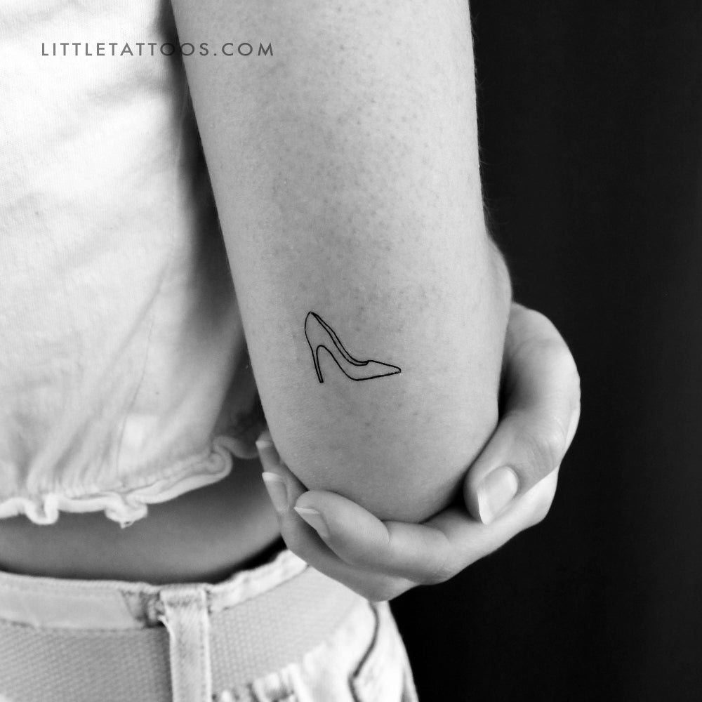 High Heel Temporary Tattoo - Set of 3