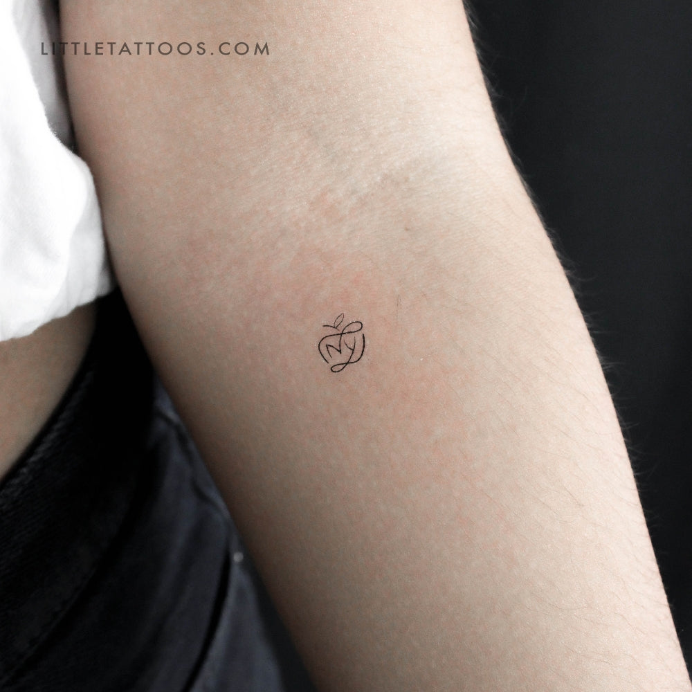 NY Apple Temporary Tattoo - Set of 3