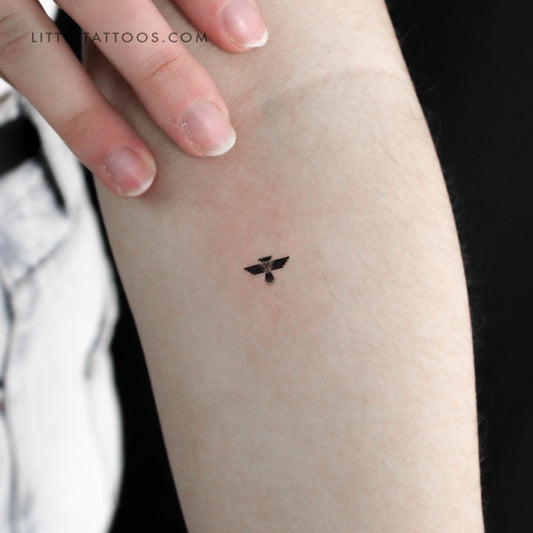 Tatuaje temporal pequeño de Thunderbird (juego de 3)