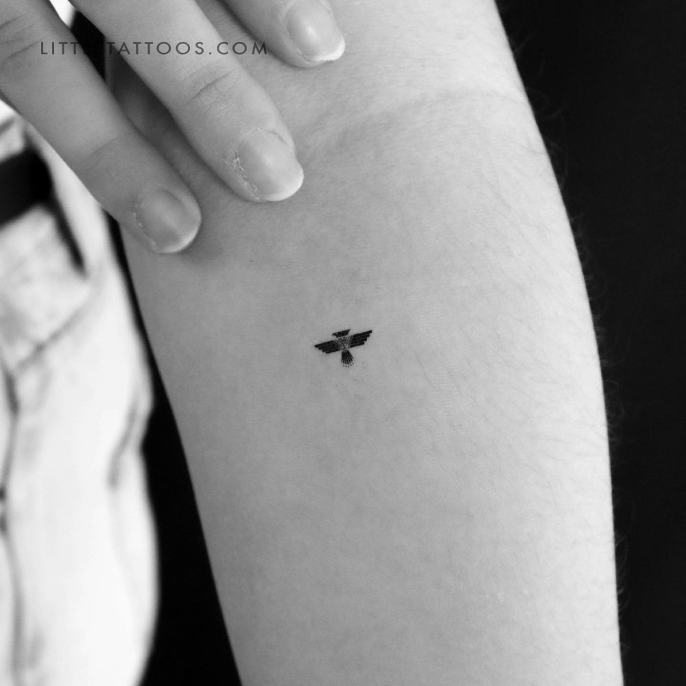 Tatuaje temporal pequeño de Thunderbird (juego de 3)