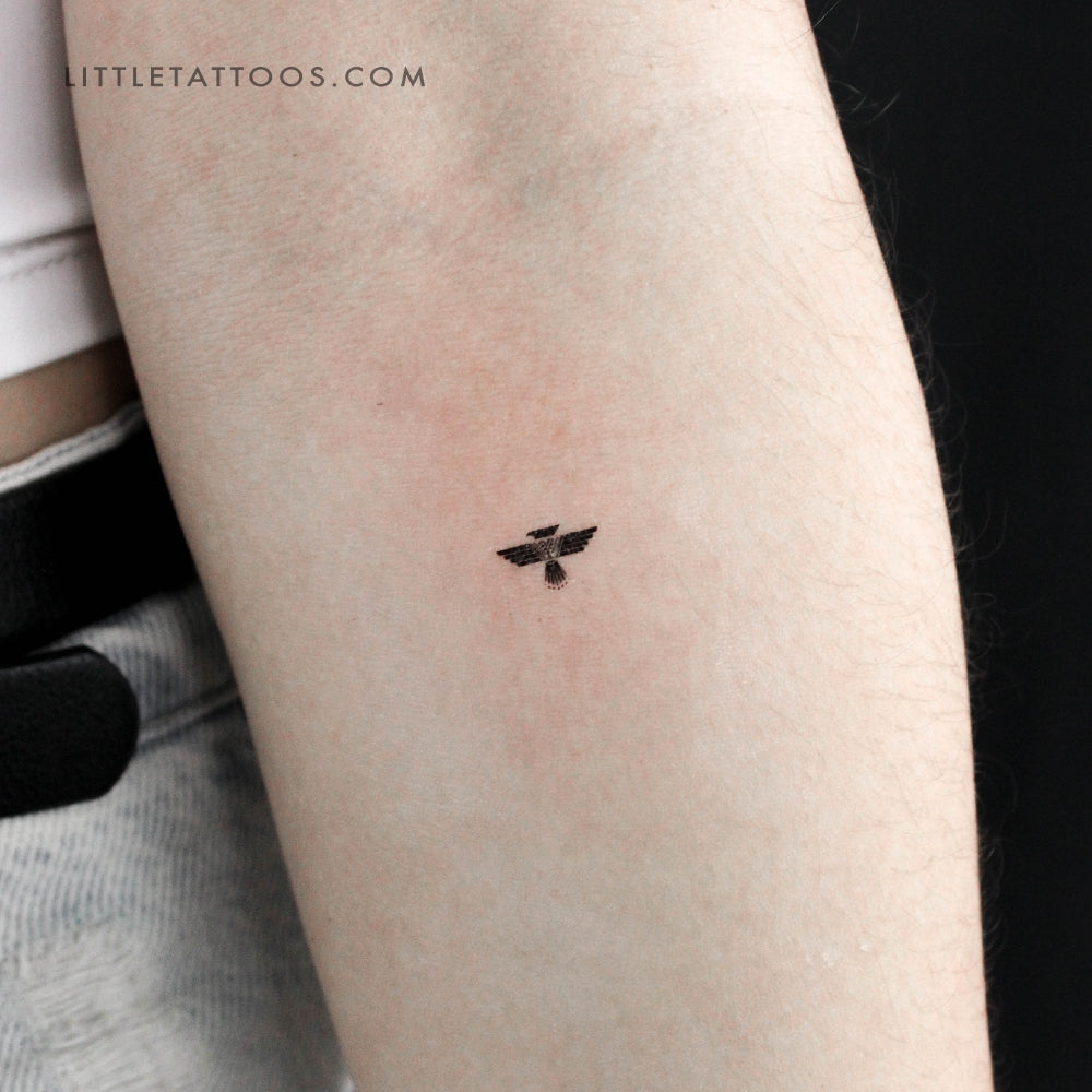 Tatuaje temporal pequeño de Thunderbird (juego de 3)