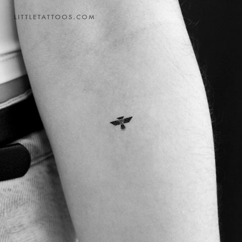 Tiny Thunderbird Temporary Tattoo - Set of 3