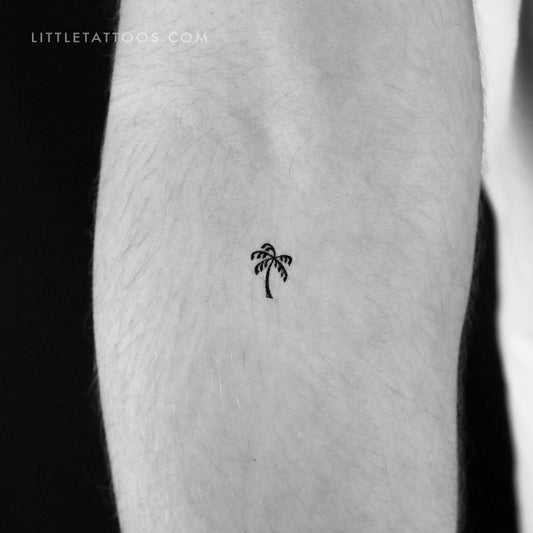 Tiny Palm Temporary Tattoo - Set of 3