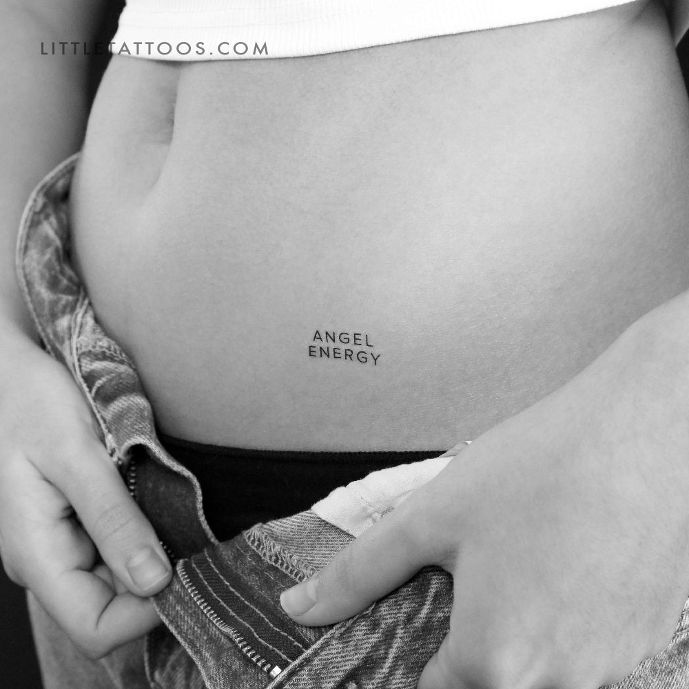 Angel Energy Temporary Tattoo - Set of 3