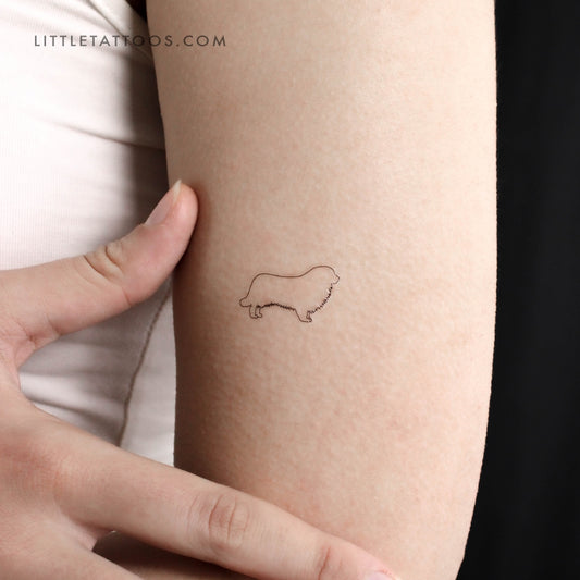 Newfoundland Temporary Tattoo - Set of 3