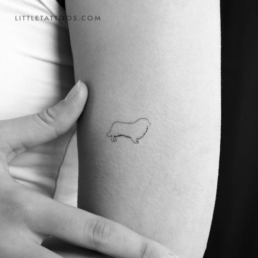 Newfoundland Temporary Tattoo - Set of 3
