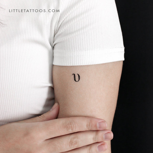Upsilon Temporary Tattoo - Set of 3