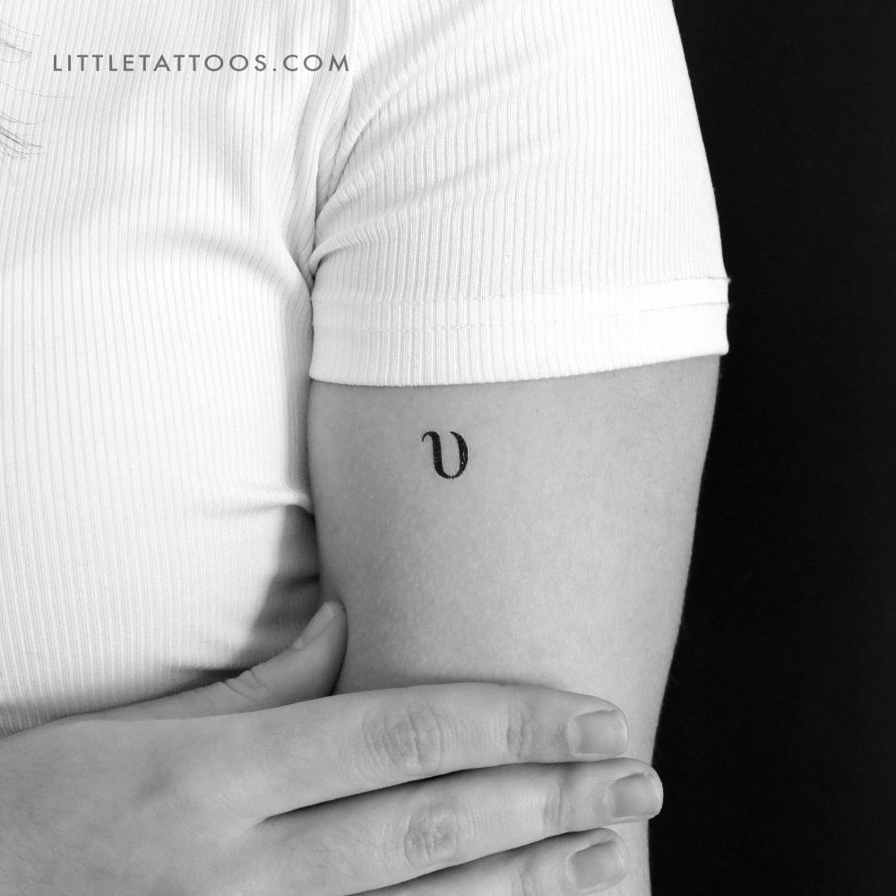 Tatuaje temporal de Upsilon - Juego de 3