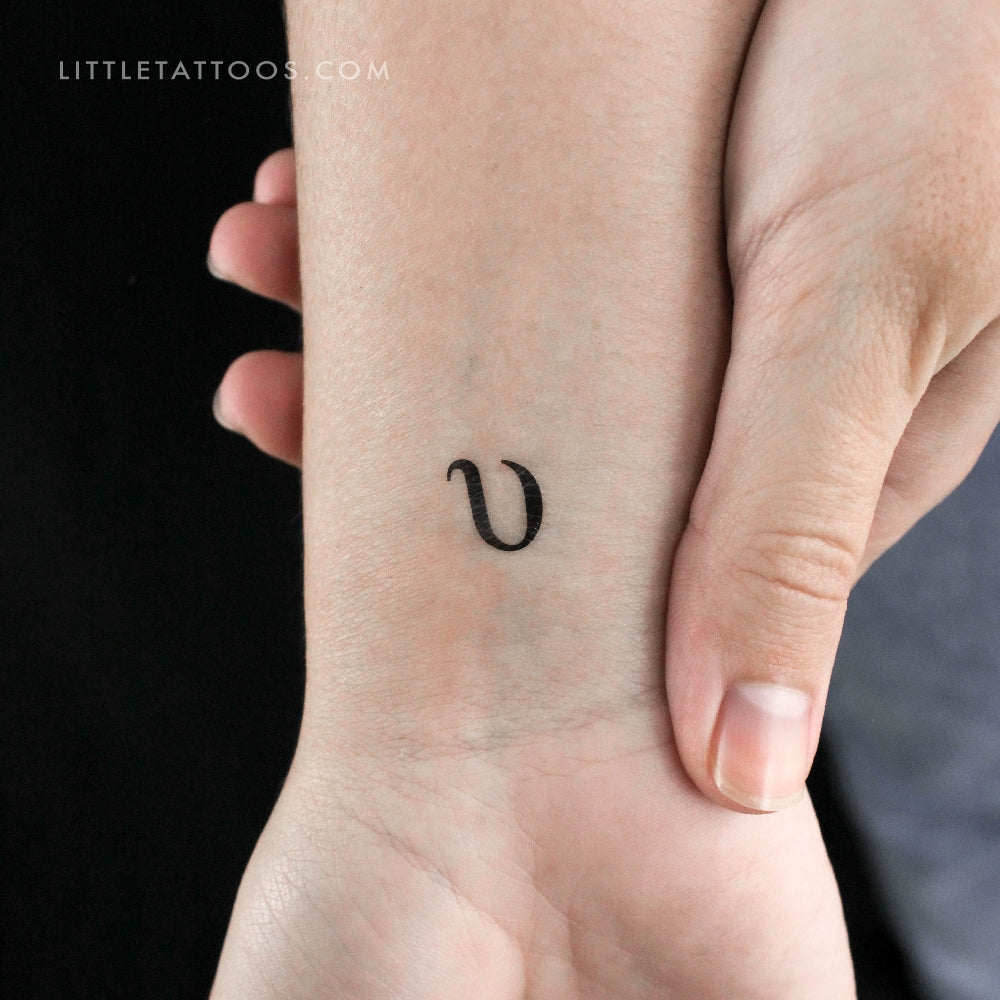 Tatuaje temporal de Upsilon - Juego de 3