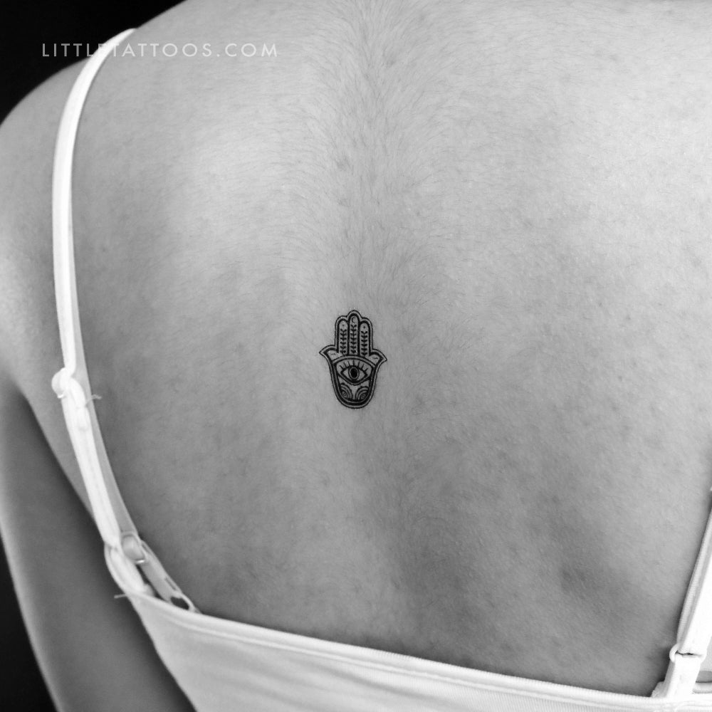 Hamsa Temporary Tattoo - Set of 3