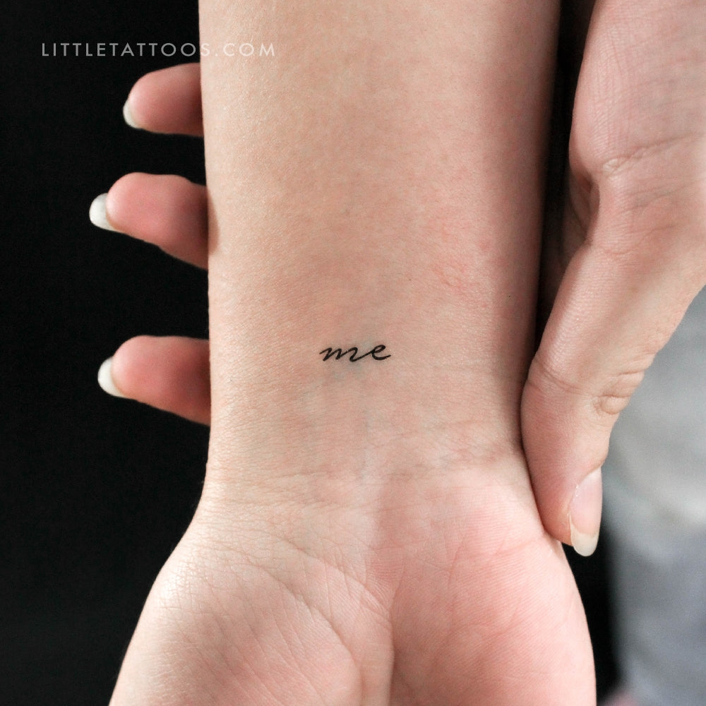 Me Temporary Tattoo - Set of 3