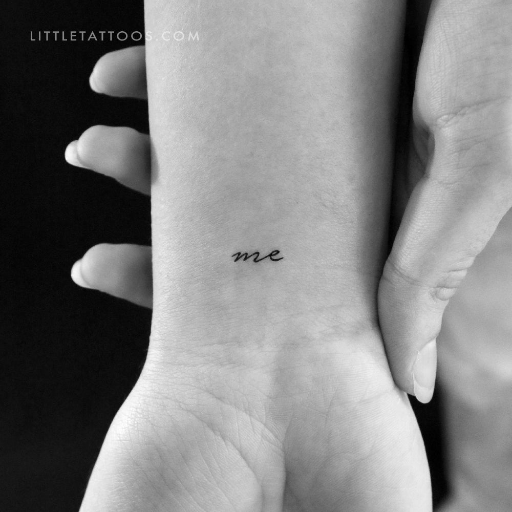 Me Temporary Tattoo - Set of 3