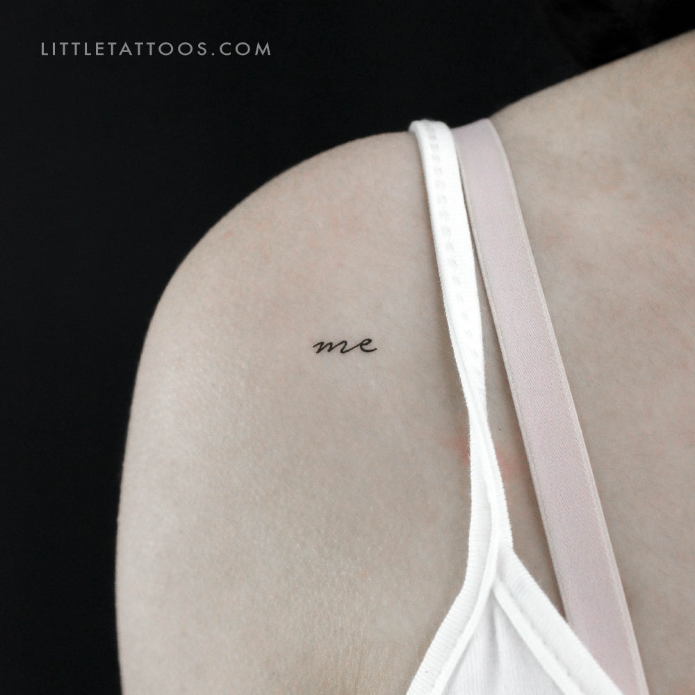 Me Temporary Tattoo - Set of 3