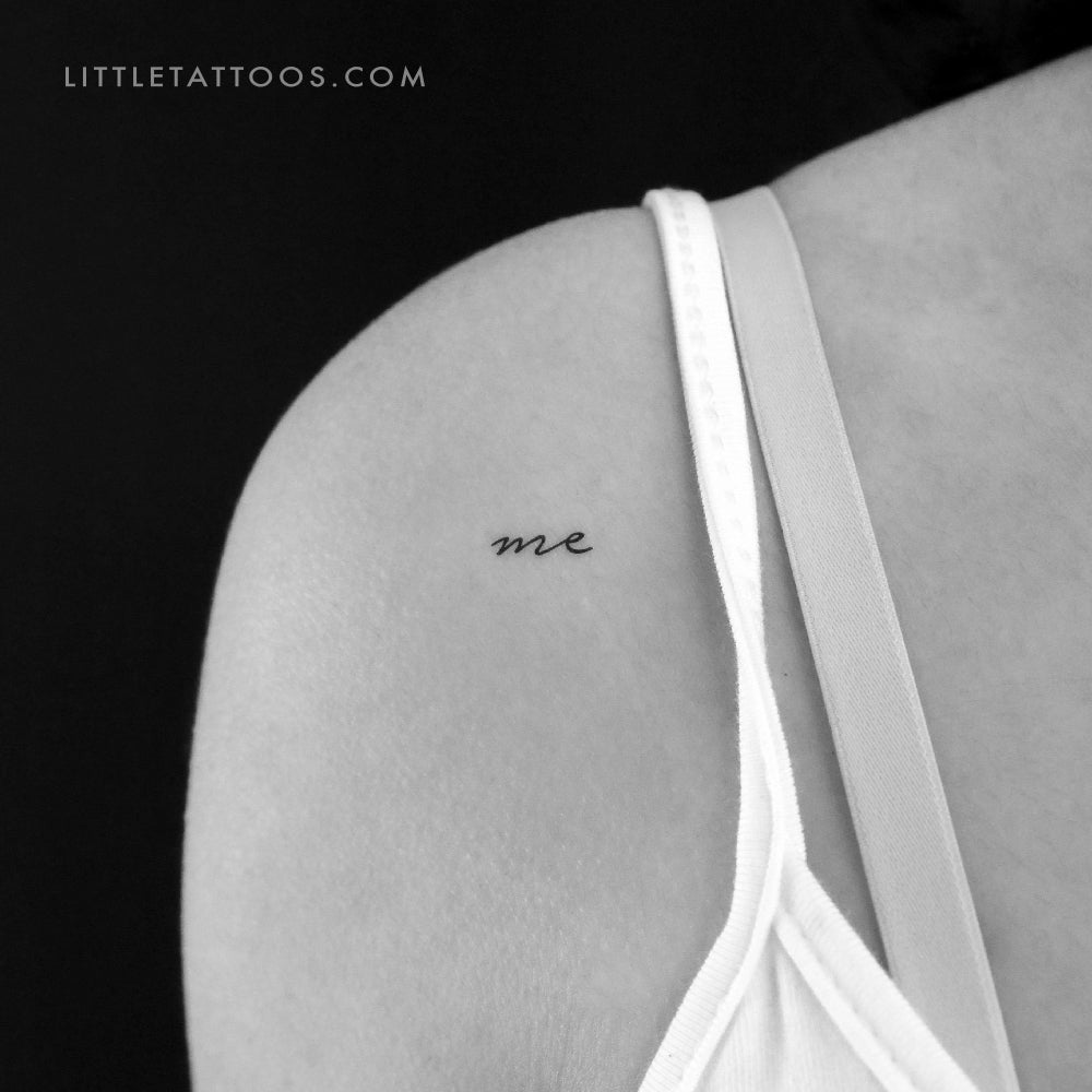 Me Temporary Tattoo - Set of 3