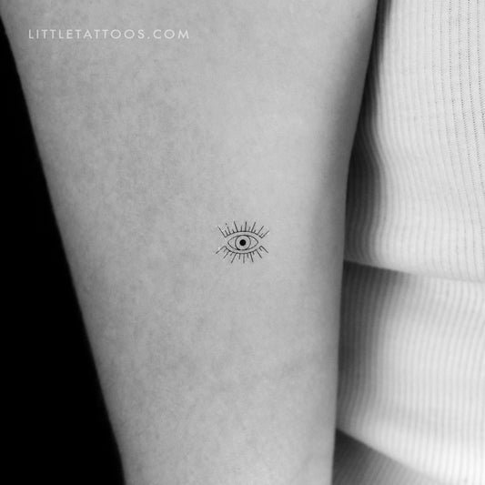 Evil Eye Temporary Tattoo - Set of 3