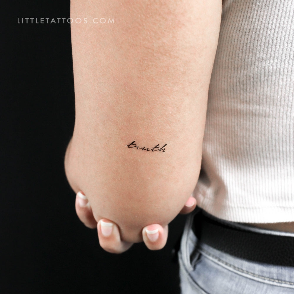 'Truth' Temporary Tattoo - Set of 3