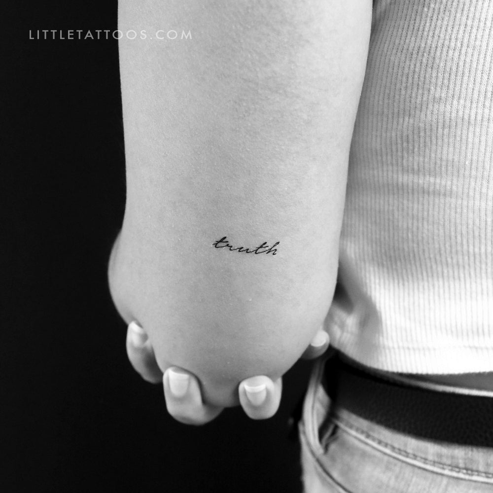 'Truth' Temporary Tattoo - Set of 3