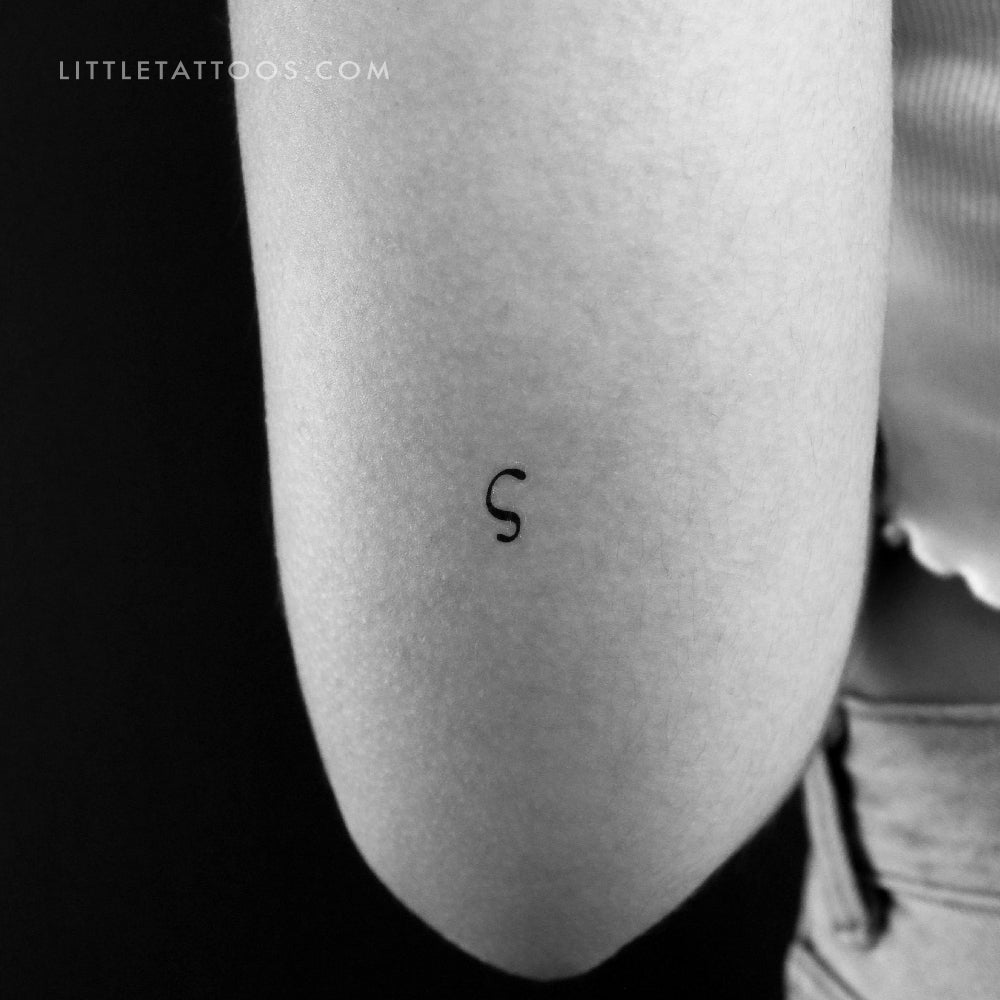 Tatuaje temporal Sigma ς - Juego de 3