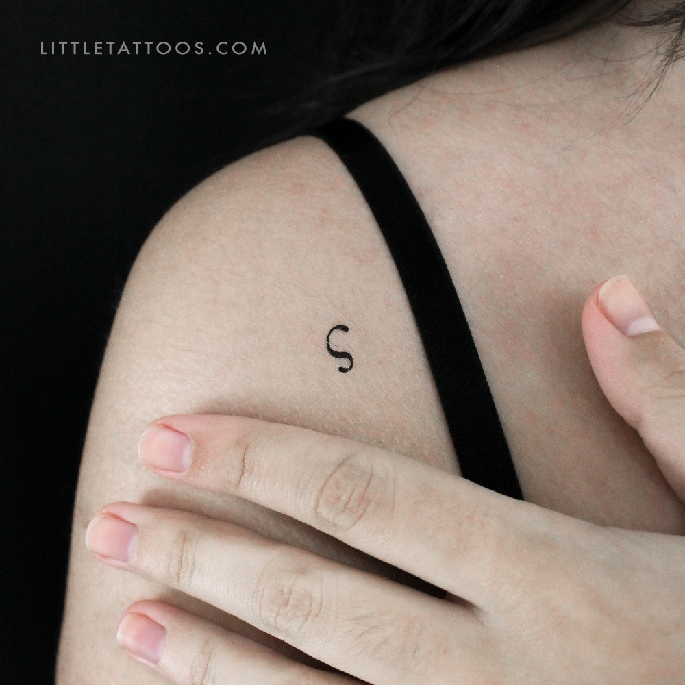Tatuaje temporal Sigma ς - Juego de 3