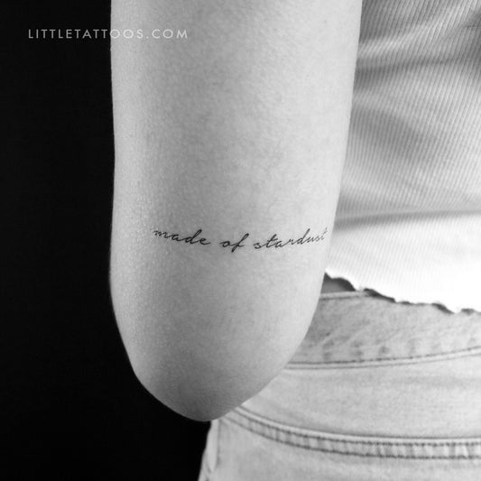 Made of Stardust Temporary Tattoo - Set of 3