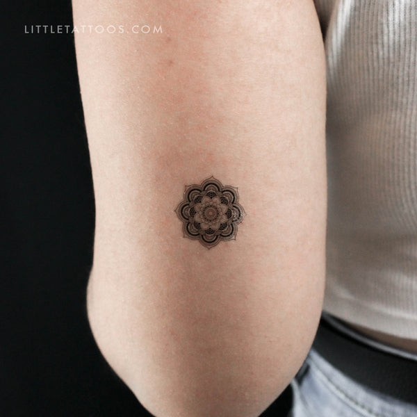 Little Mandala Temporary Tattoo - Set of 3