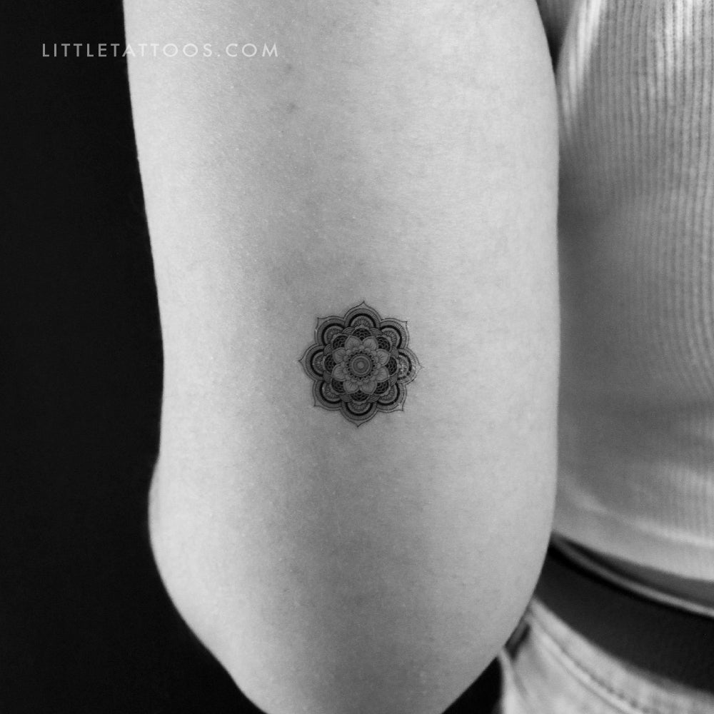 Little Mandala Temporary Tattoo - Set of 3