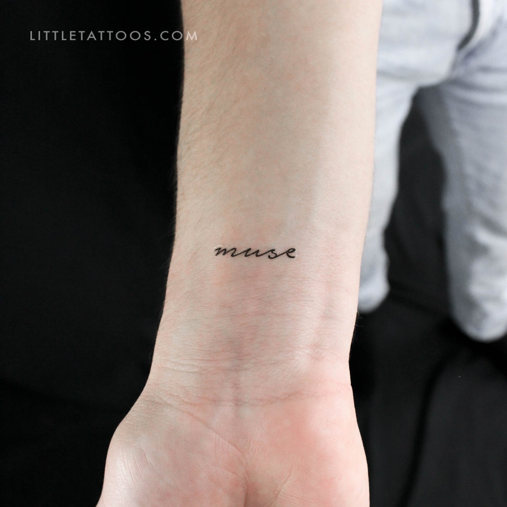 Muse Temporary Tattoo - Set of 3