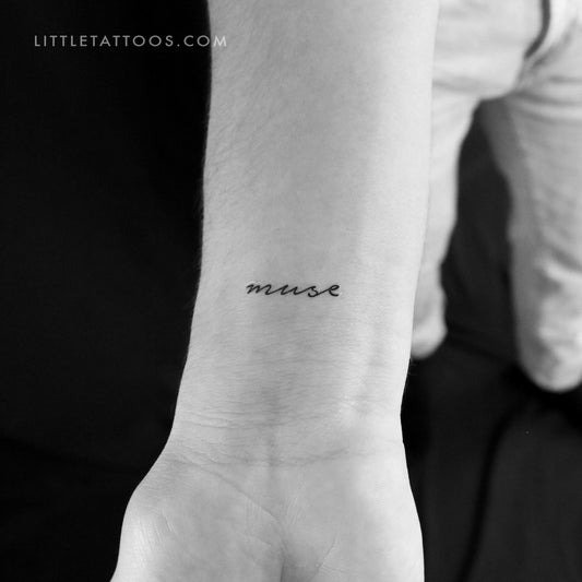 Muse Temporary Tattoo - Set of 3